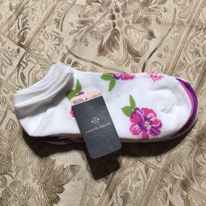 Nanette Lepore 6 Pairs no show socks.